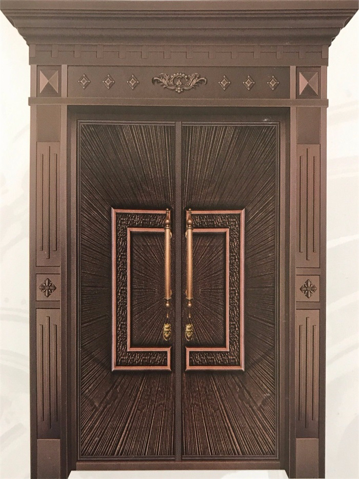 豪華銅門